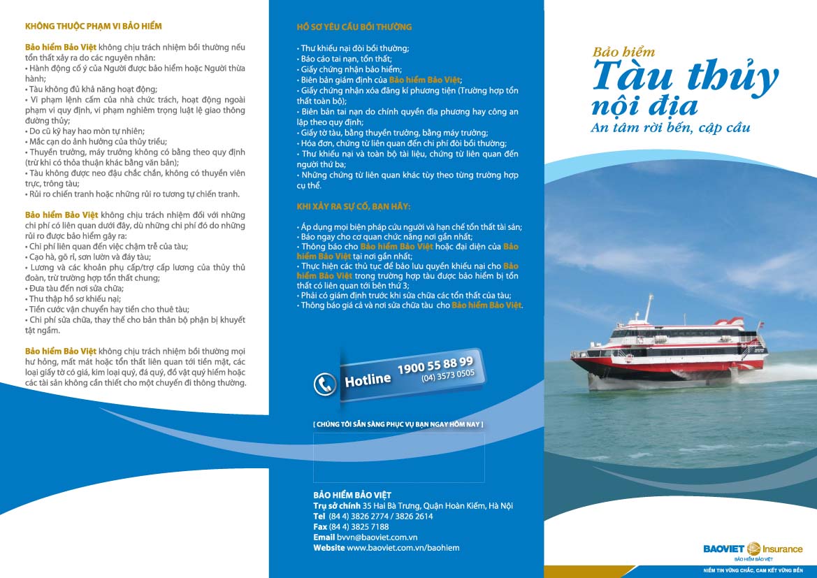 Tổng Công ty Bảo hiểm Bảo Việt - Bảo hiểm tàu thủy